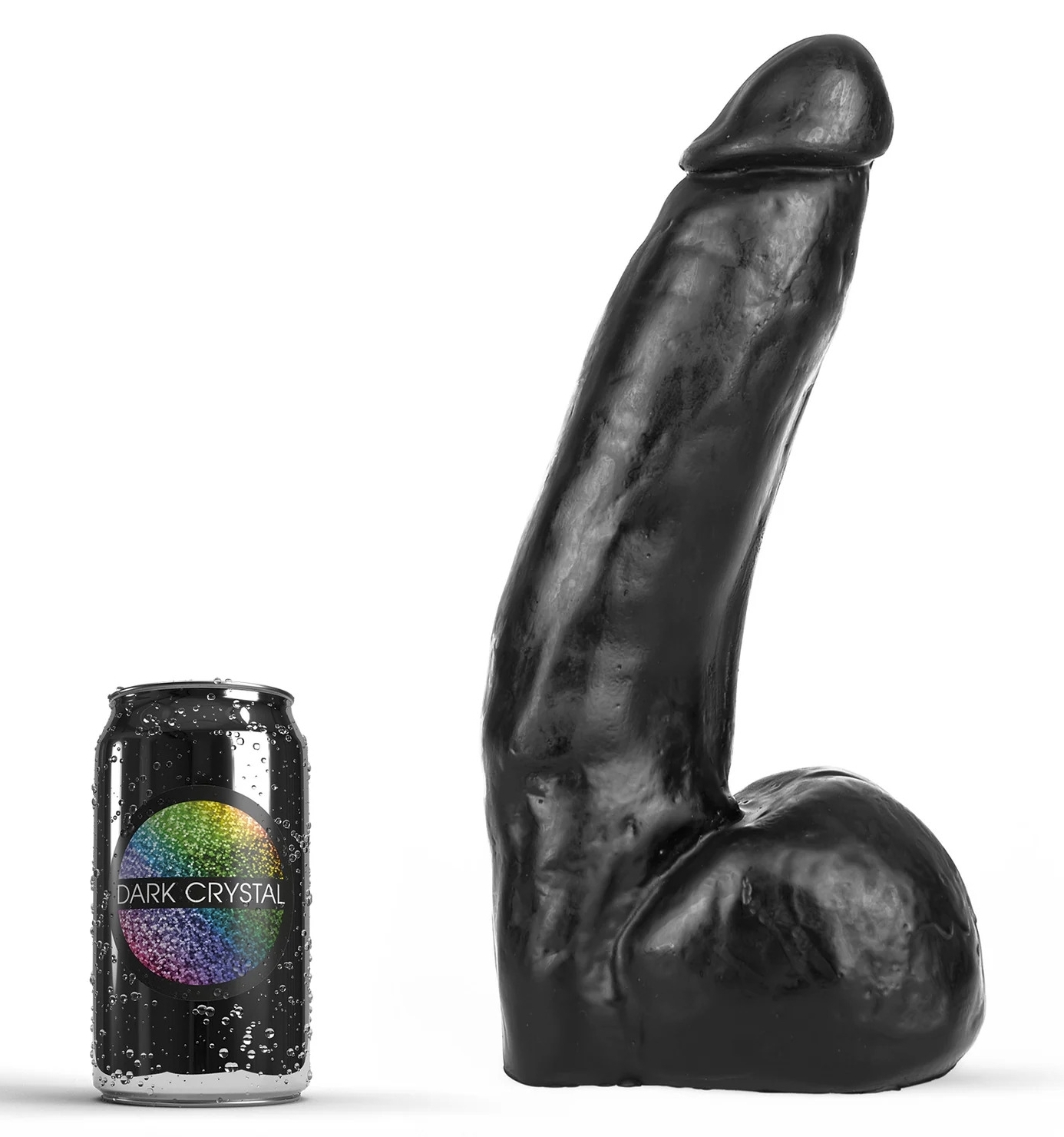 Gode XL TOLVER Dark Crystal 21 x 6cm