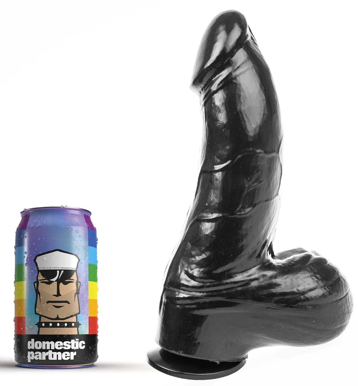Gode XXL DP84B GRENADIER L 18 x 8 cm Noir