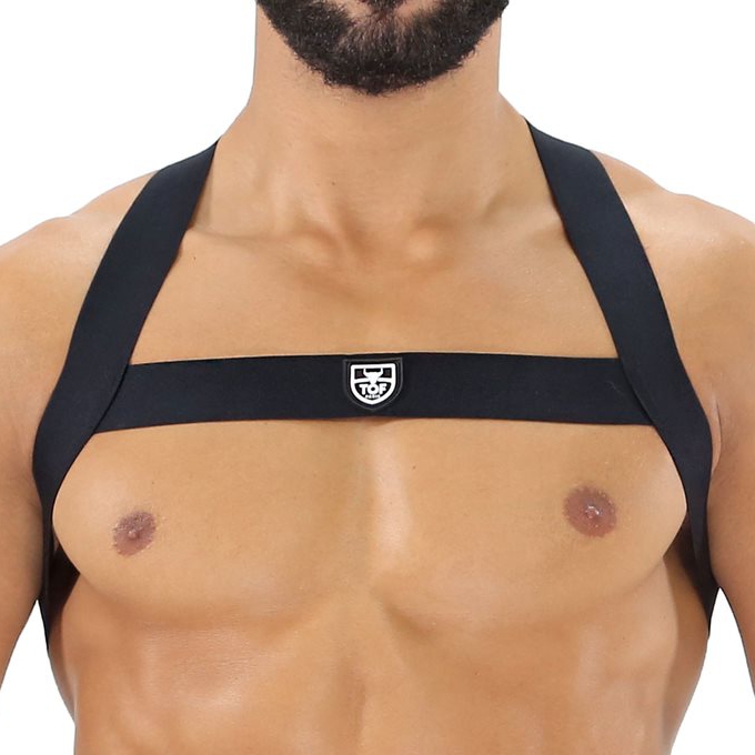 Harnais élastique FETISH X Noir