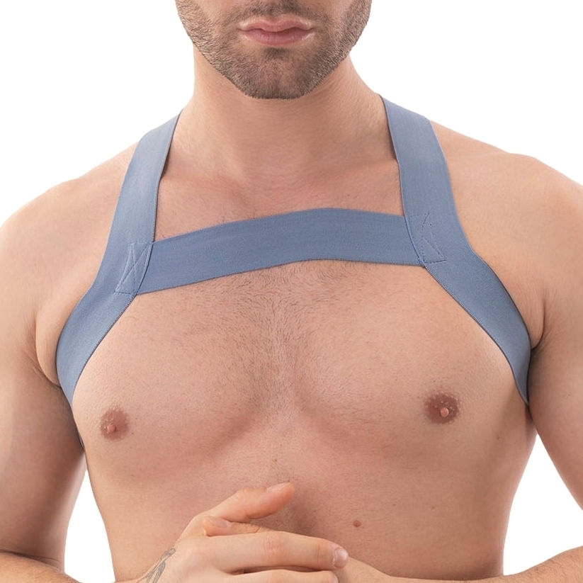 Harnais élastique MATT POP Bleu