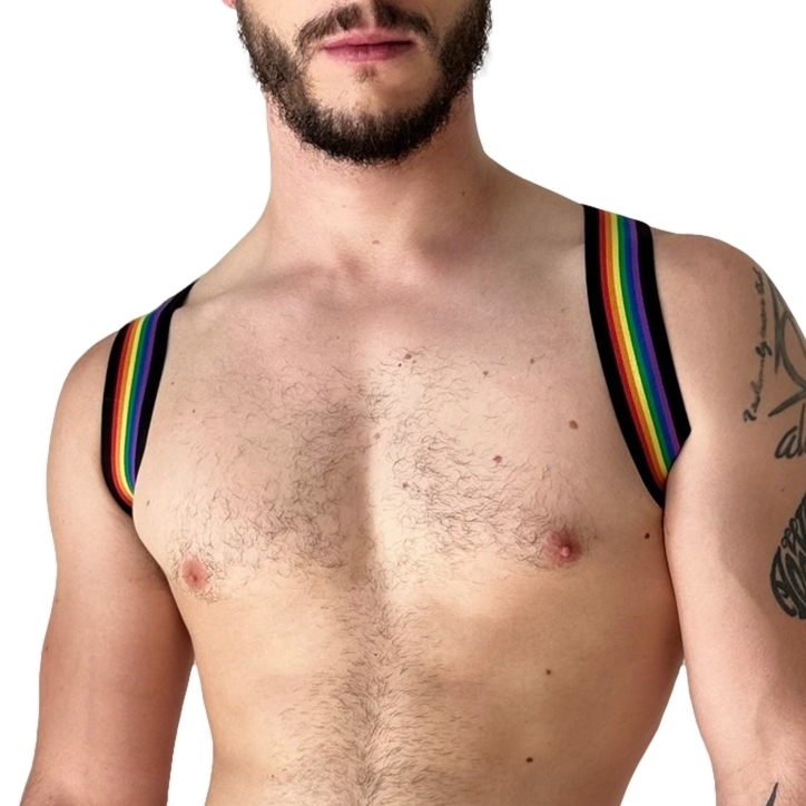 Harnais élastique PRIDE ETERNITY Noir