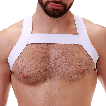 Harnais en tissu élastique MATT Blanc