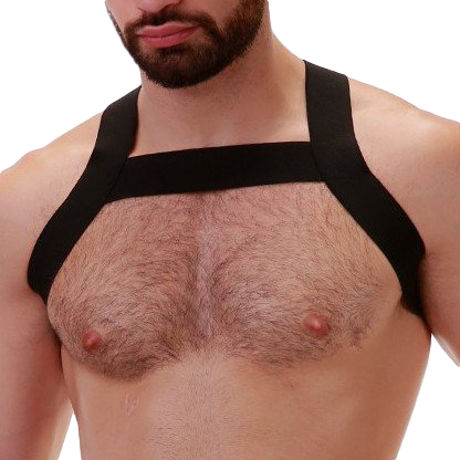 Harnais en tissu élastique MATT Noir