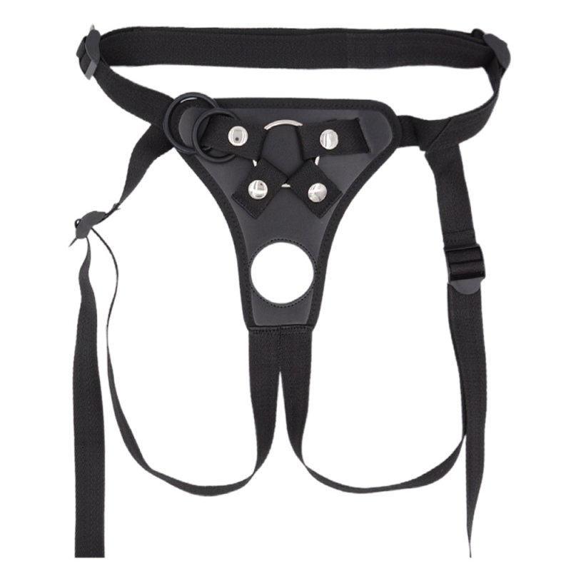 Harnais pour gode-ceinture OPEN STRAP Noir