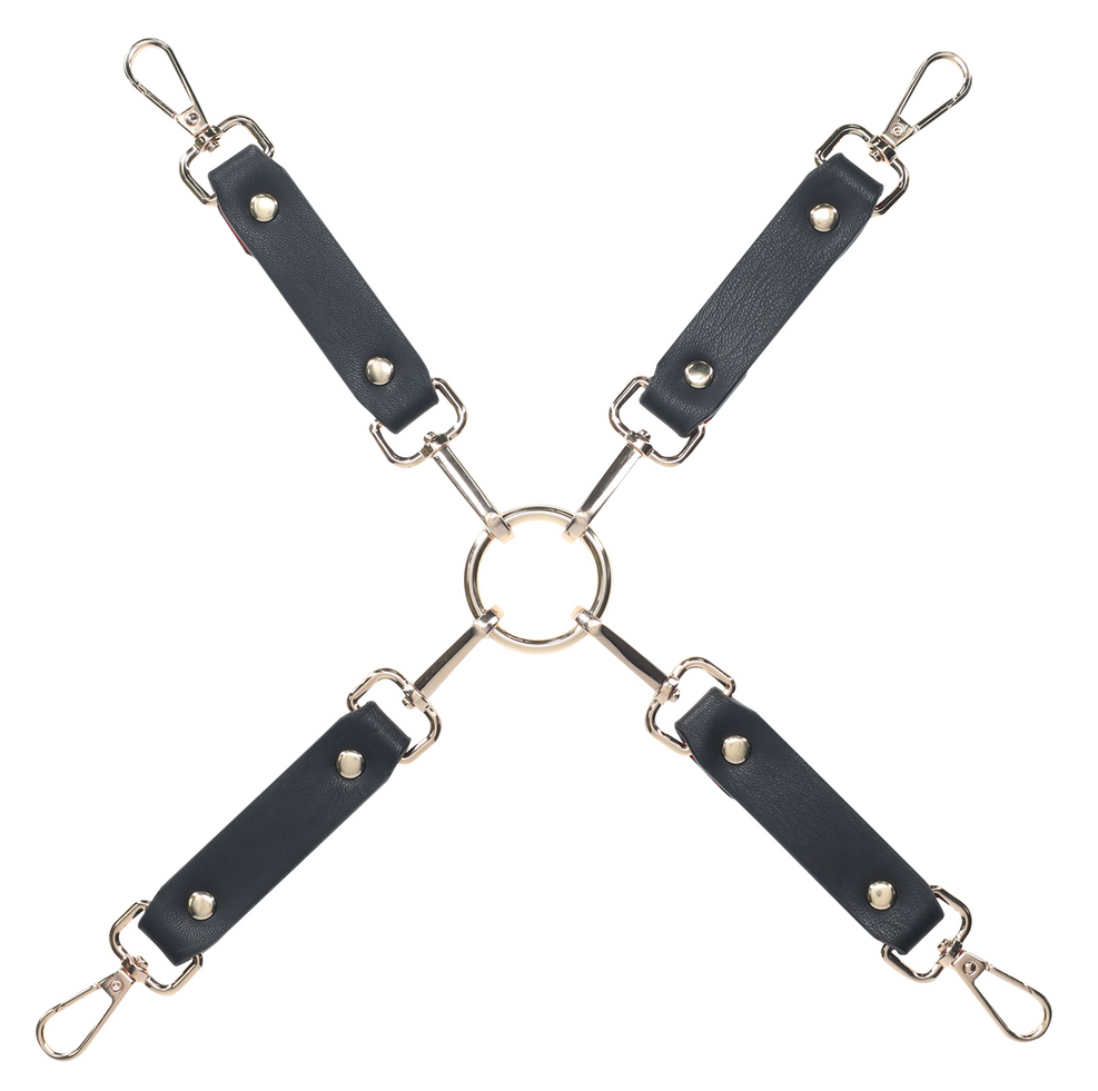 Hogtie MILAN Noir et Rouge