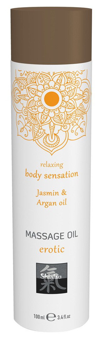 Huile de massage Erotic JASMIN & ARGAN 100mL