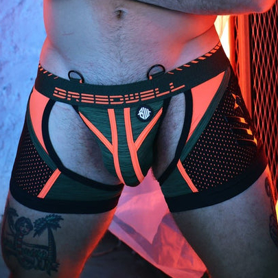 Jock Boxer COCKPIT Kaki-Orange
