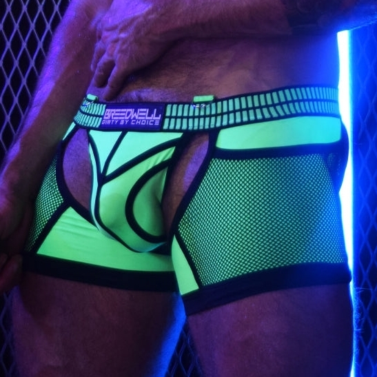 Jock Boxer HYBRED CHOCK Vert Neon