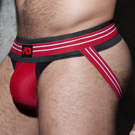 Jockstrap DOUBLE STRIPE Rouge