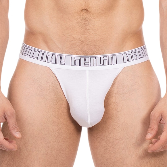 Jockstrap en modal LOSEB Blanc
