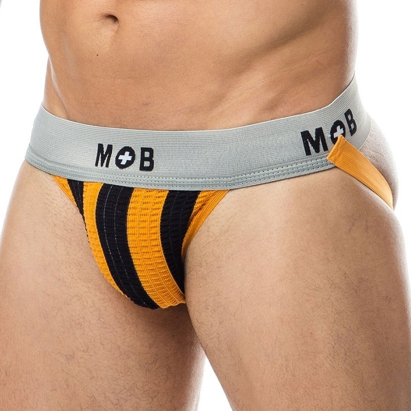Jockstrap MOB Classic Noir-Orange