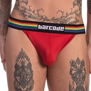 Jockstrap RAINBOW Rouge