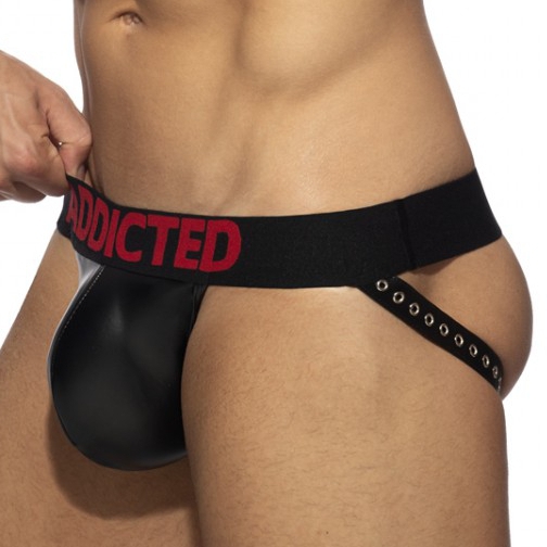 Jockstrap TAPE RUB Noir