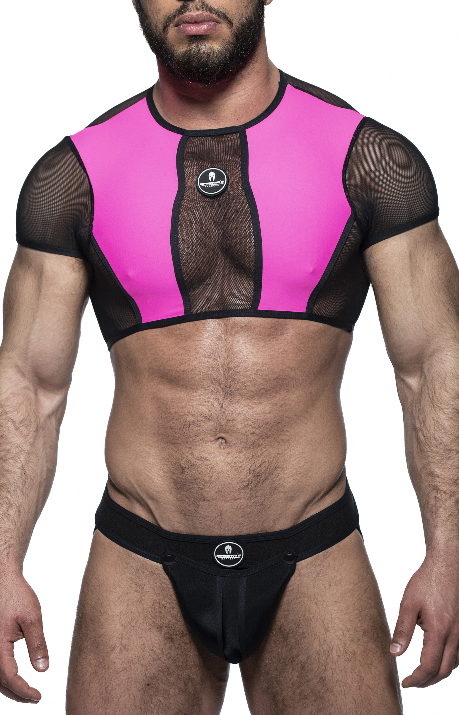 Jockstrap + Top ARTEMIDE Noir-Rose
