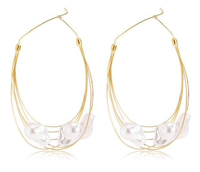 Joy Jewels Boucles d'oreille GOLD EAR 10cm
