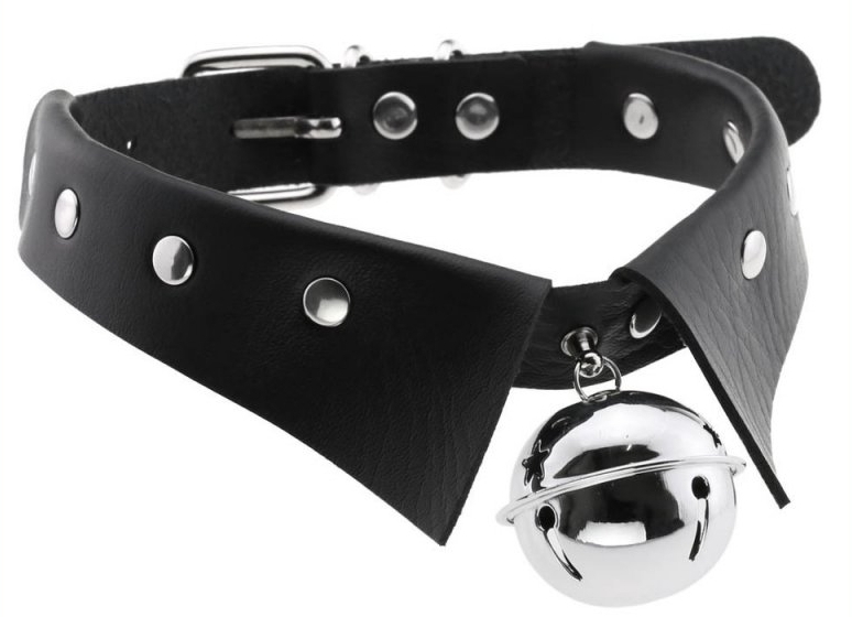 Joy Jewels Collier ras de cou avec Grelot JING Noir
