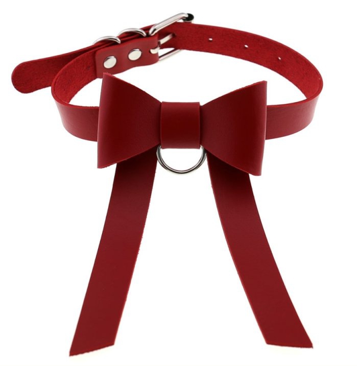 Joy Jewels Ras de cou BOW NIGHT Rouge