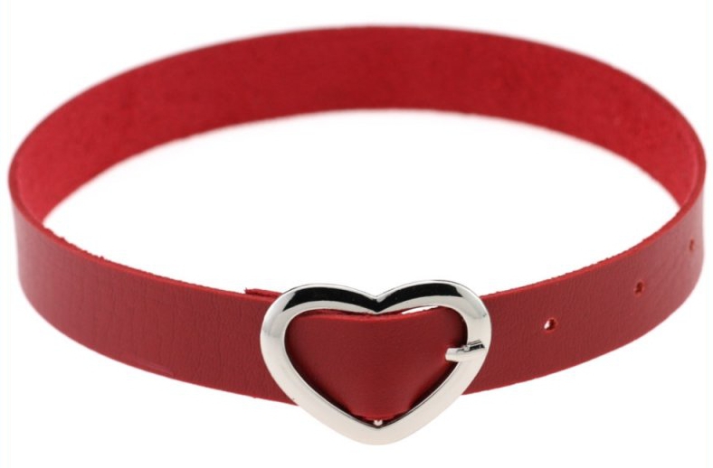 Joy Jewels Ras de cou HEART ATTACH Rouge