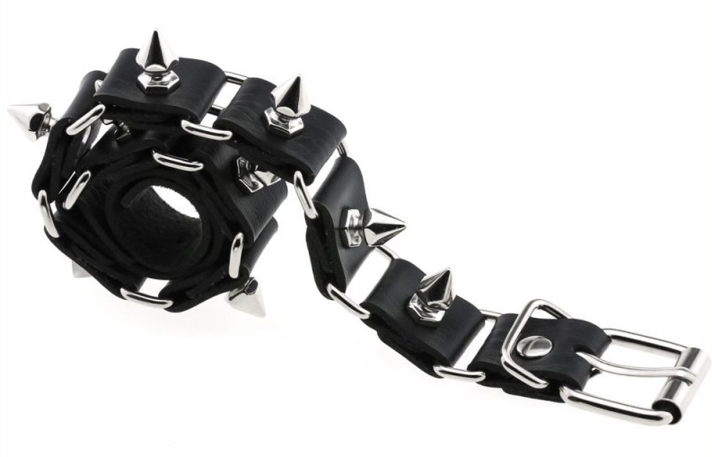 Joy Jewels Ras de cou PUNK PIKS Noir
