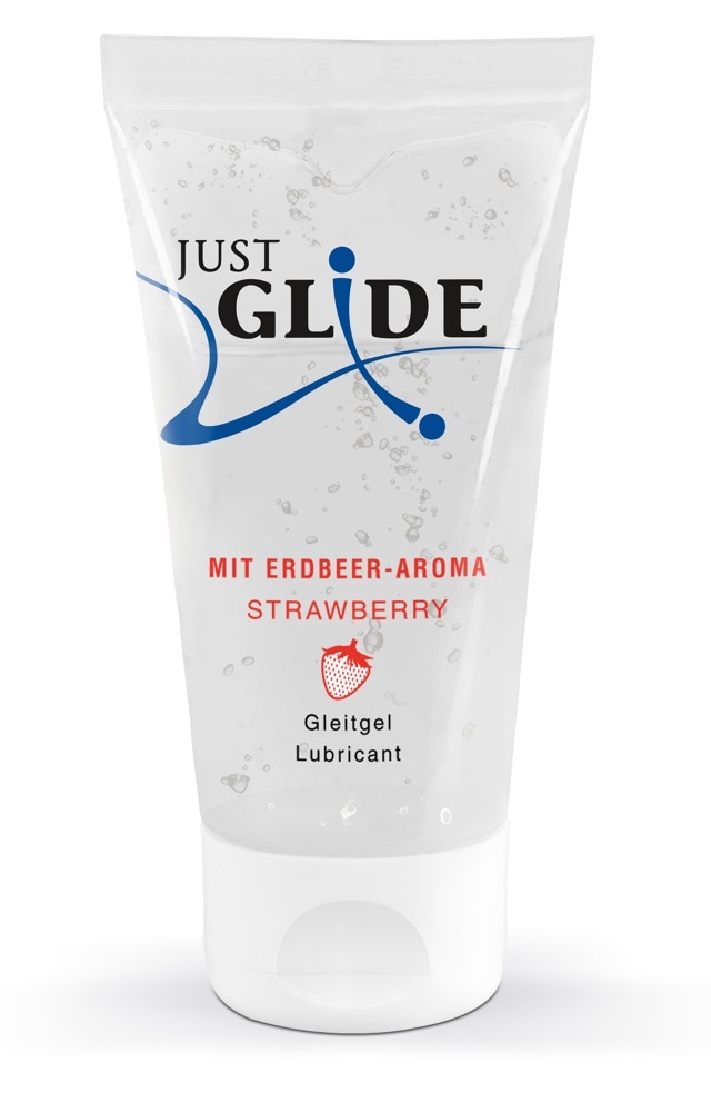 Just Glide Lubrifiant Aromatisé FRAISE Just Glide 50ml