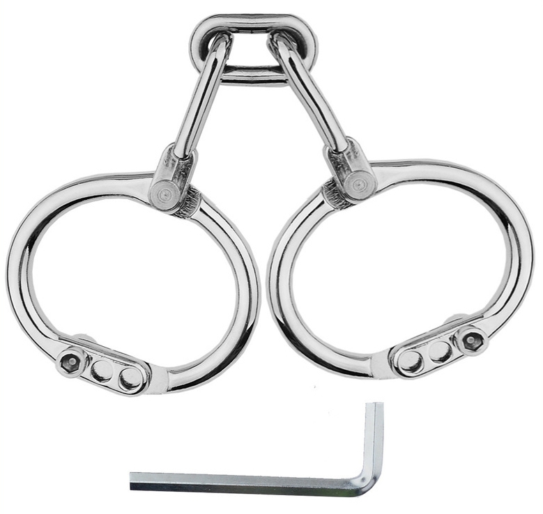 KINKgear Menottes de poignets en métal THIRD STRICT