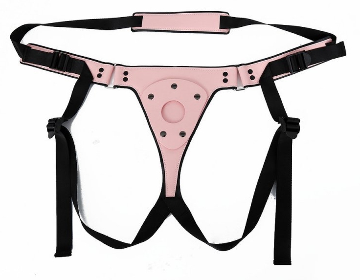 KinkHarness Harnais Gode-ceinture PINK PANTS Rose