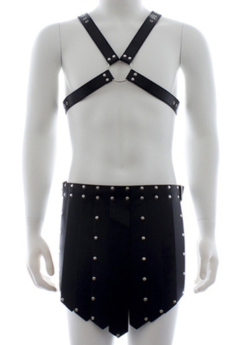 KinkHarness Kit Harnais et Kilt Simili