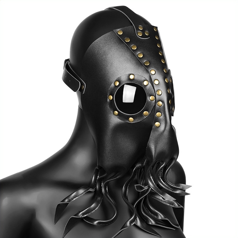 KinkHarness Masque OCTOPUS Noir