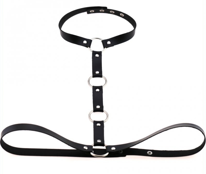 Kinky Party Collier sm Ceinture WAIST NECK Noir
