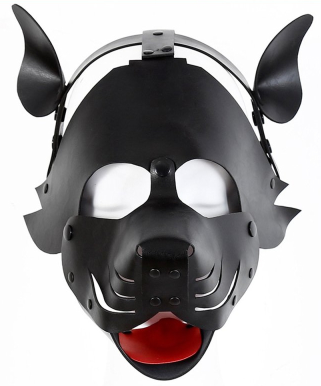 Kinky Puppy Masque DOG PUP Noir