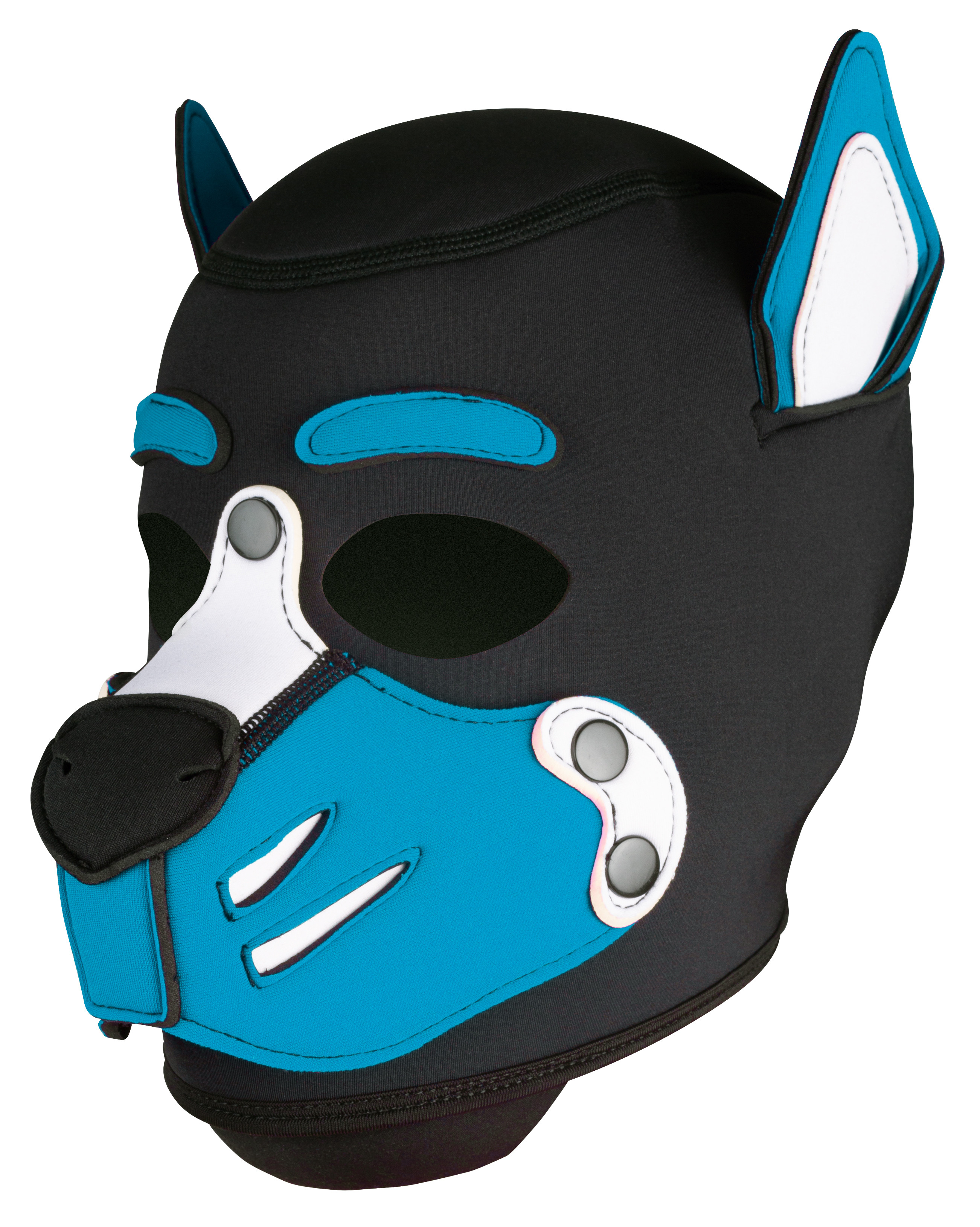 Kinky Puppy Masque Puppy HUSKY Bleu turquoise
