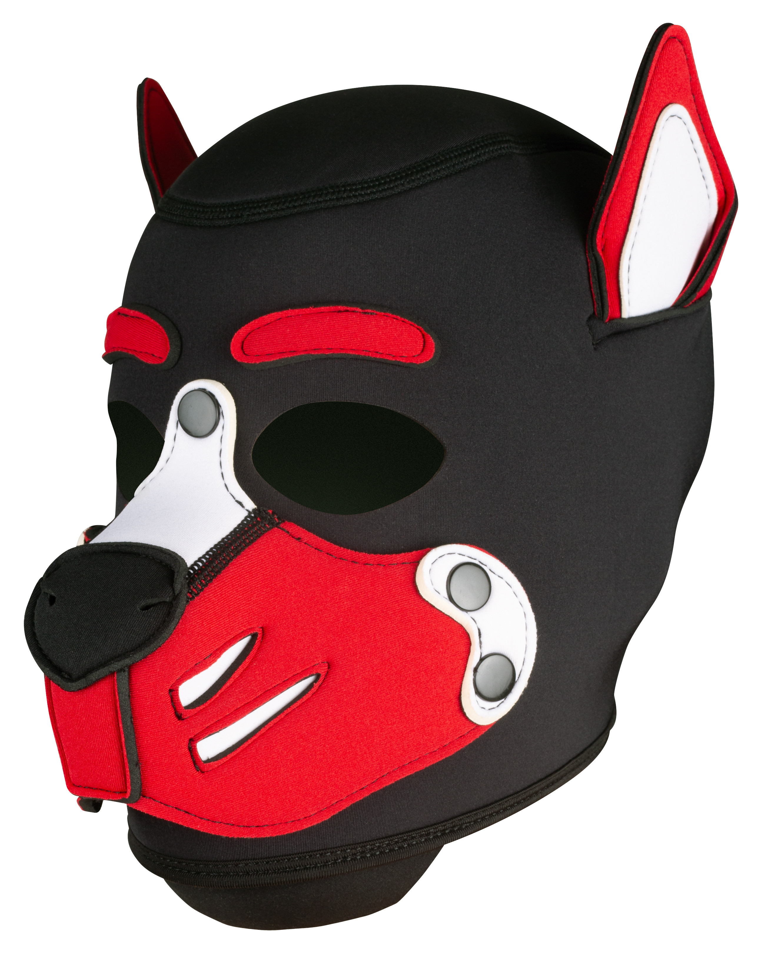 Kinky Puppy Masque Puppy HUSKY Rouge