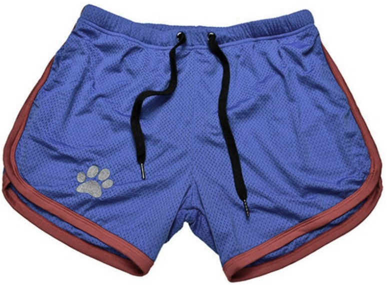 Kinky Puppy Short PAW Bleu-Rouge