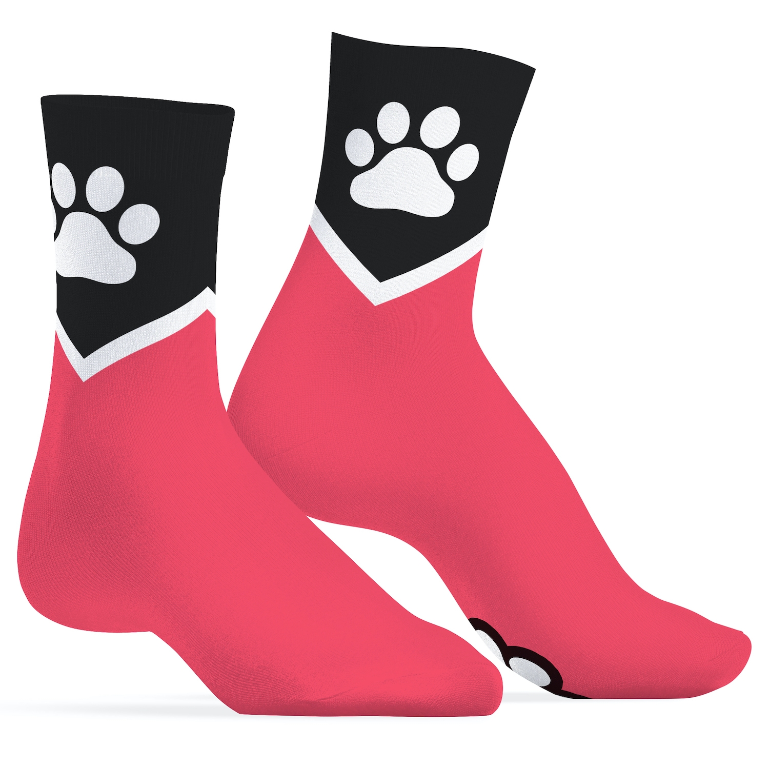 Kinky Puppy Socks Chaussettes PAW Kinky Puppy Roses