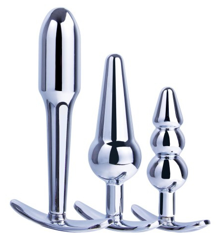 Kit 3 Plugs en métal BUTT LIG