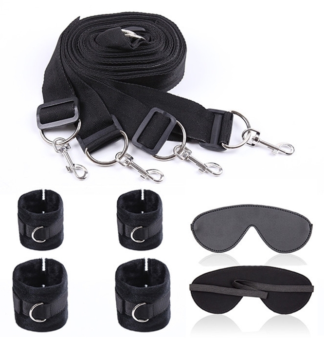 Kit Attaches pour le lit BED BINDINGS Noir