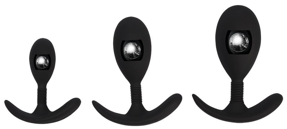 Kit de 3 Plugs avec bille TRAINER MONT Noirs