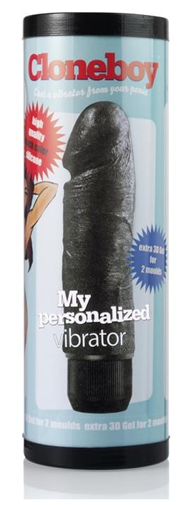 Kit de moulage CLONEBOY Gode vibrant noir