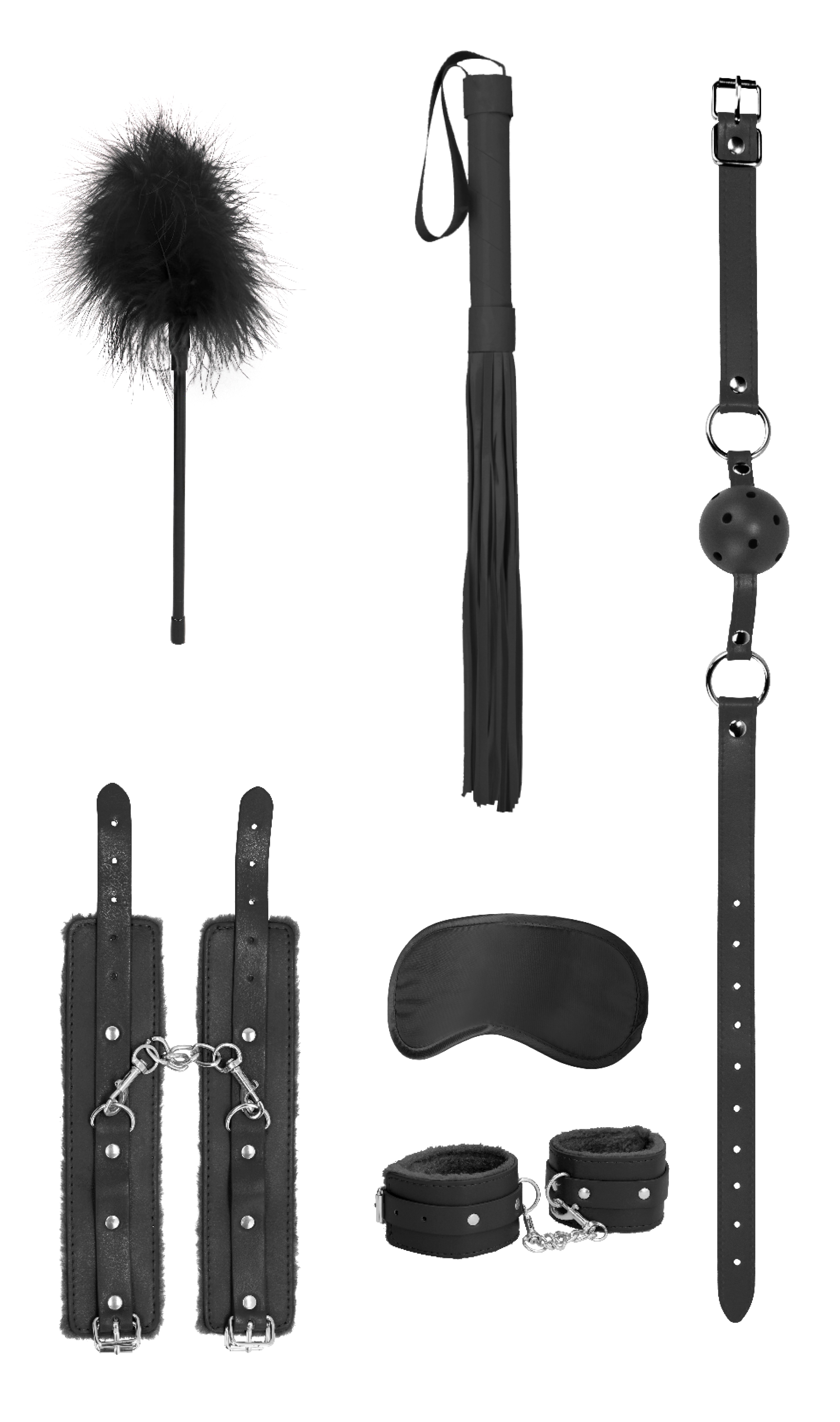 Kit SM Bondage pour débutant 6 Pièces