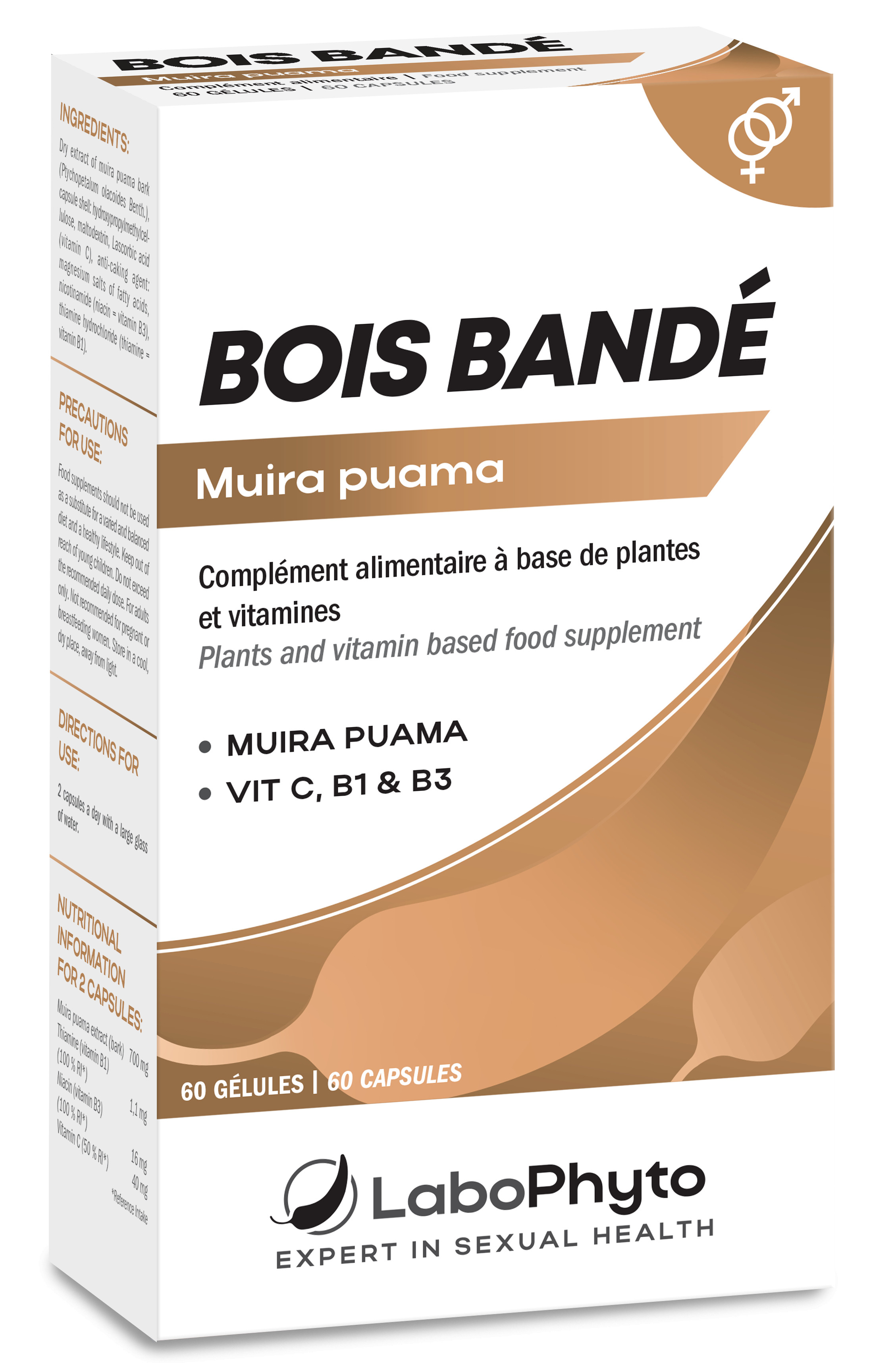 LaboPhyto BOIS BANDÉ - 60 gélules