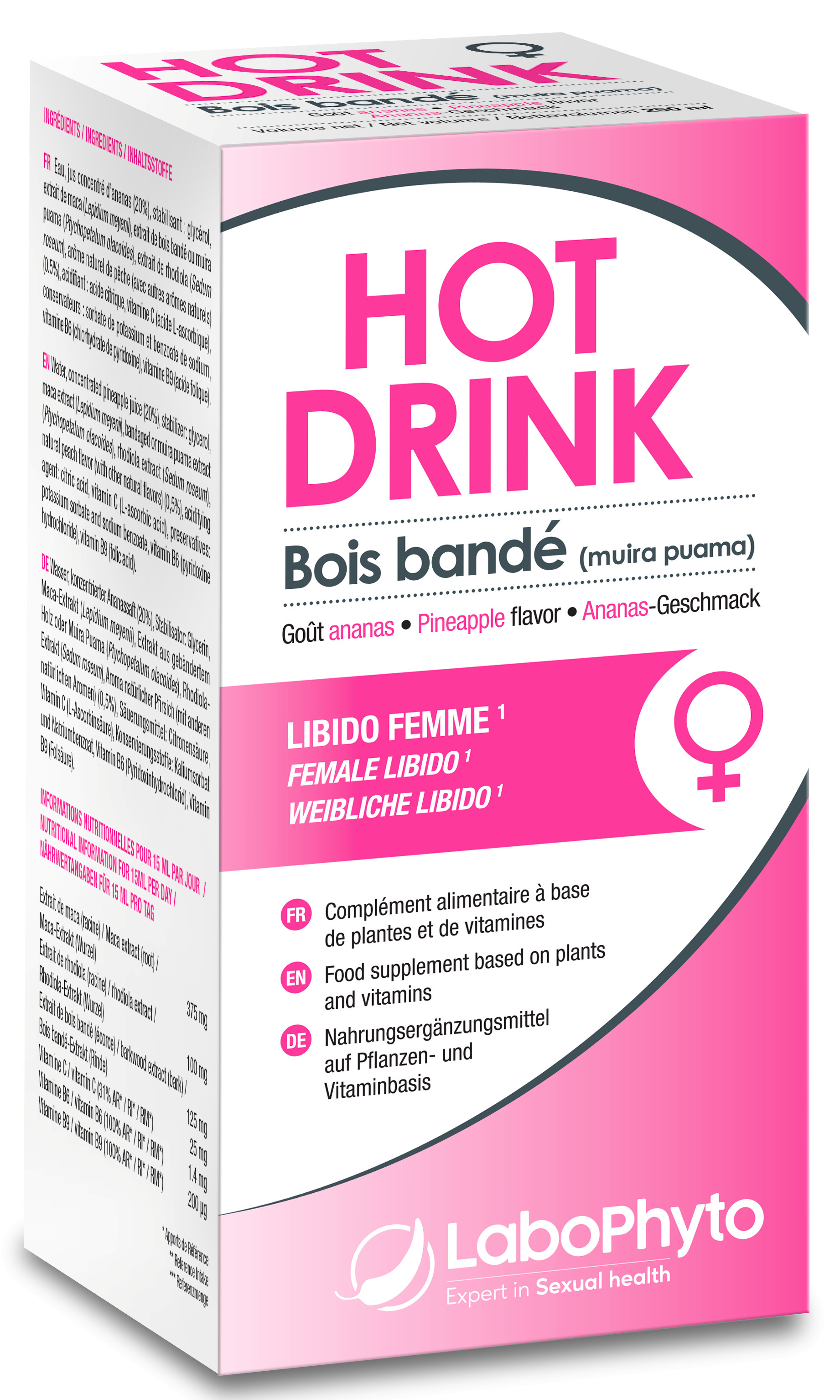 LaboPhyto Bois Bandé HOT DRINK Femme - 250ml