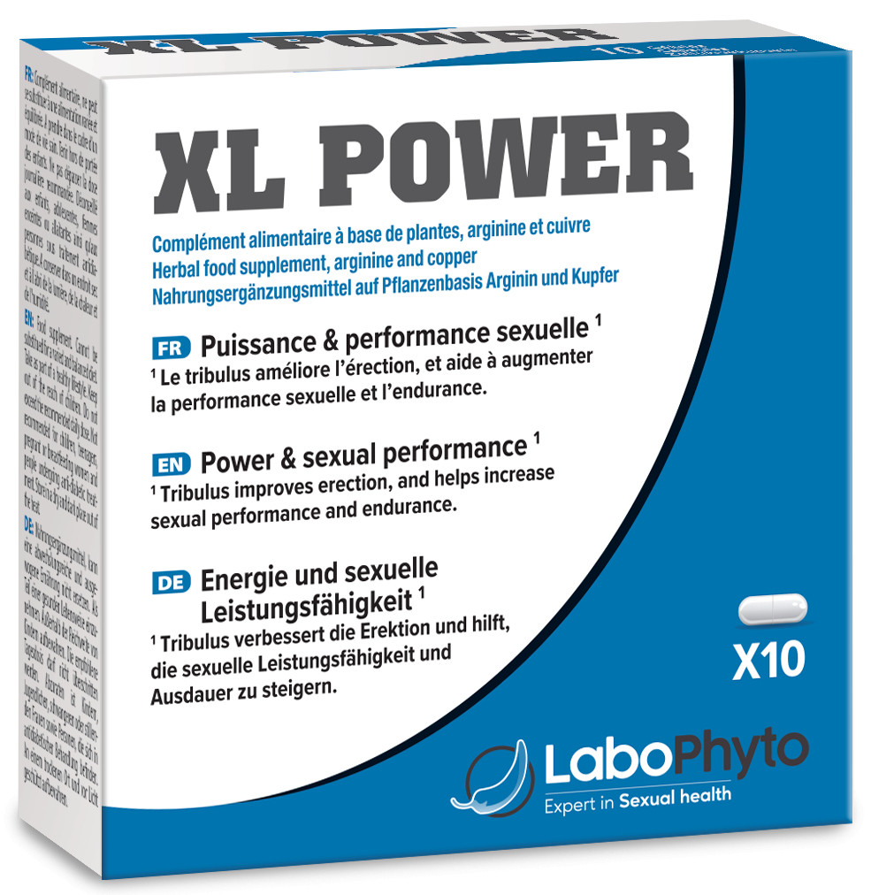 LaboPhyto Stimulant Érection XL POWER - 10 gélules