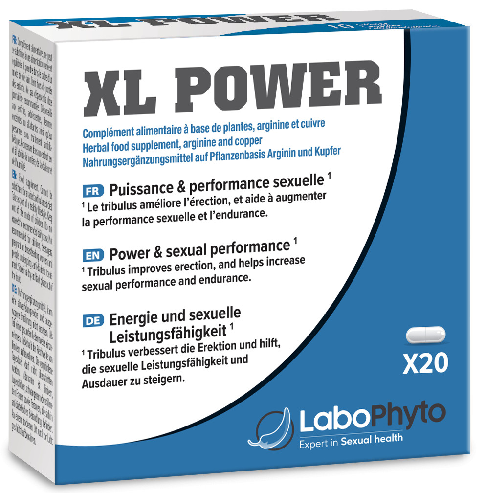 LaboPhyto Stimulant Érection XL POWER - 20 gélules