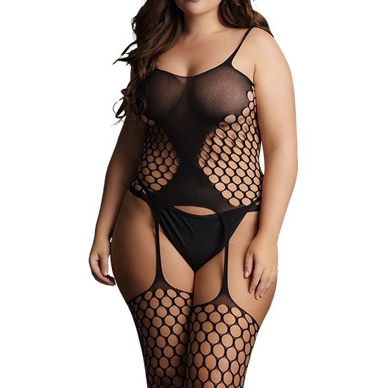 Le Désir Body et Bas FENCE NET Noir