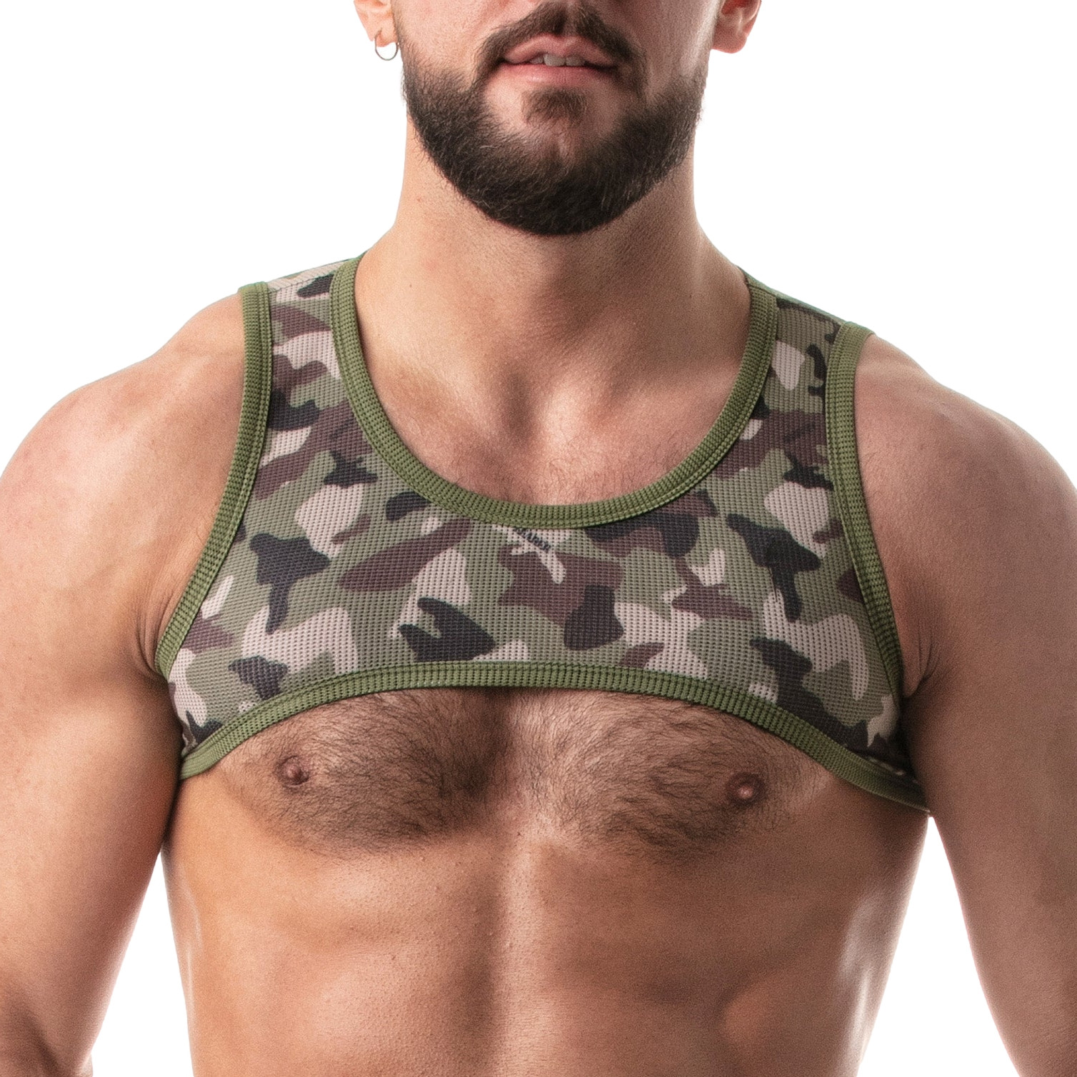 LEADER Harnais en tissu CAMO WARRIOR Camouflage