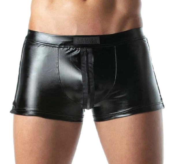 LEADER Short avec Zip BRUT Noir