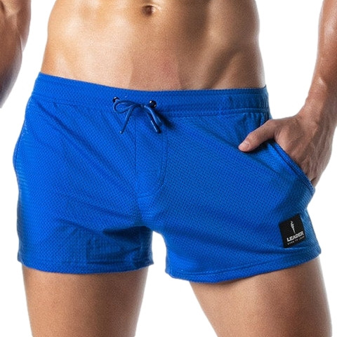 LEADER Short en mesh GI BOOTY Bleu