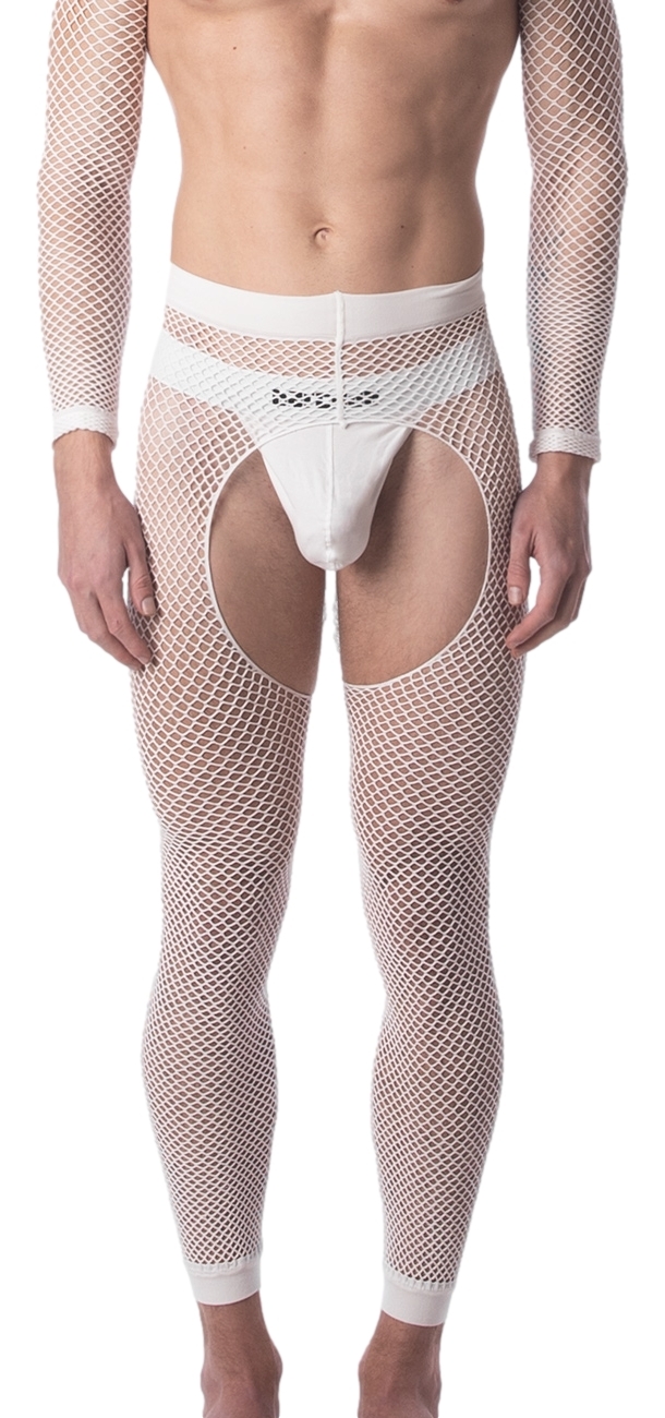 Legging Filet CACCI Blanc