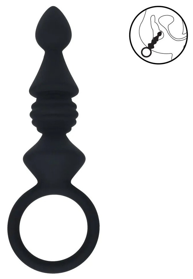 Levelz Chapelet anal RIBBED PROBE 10.5x 3.4cm