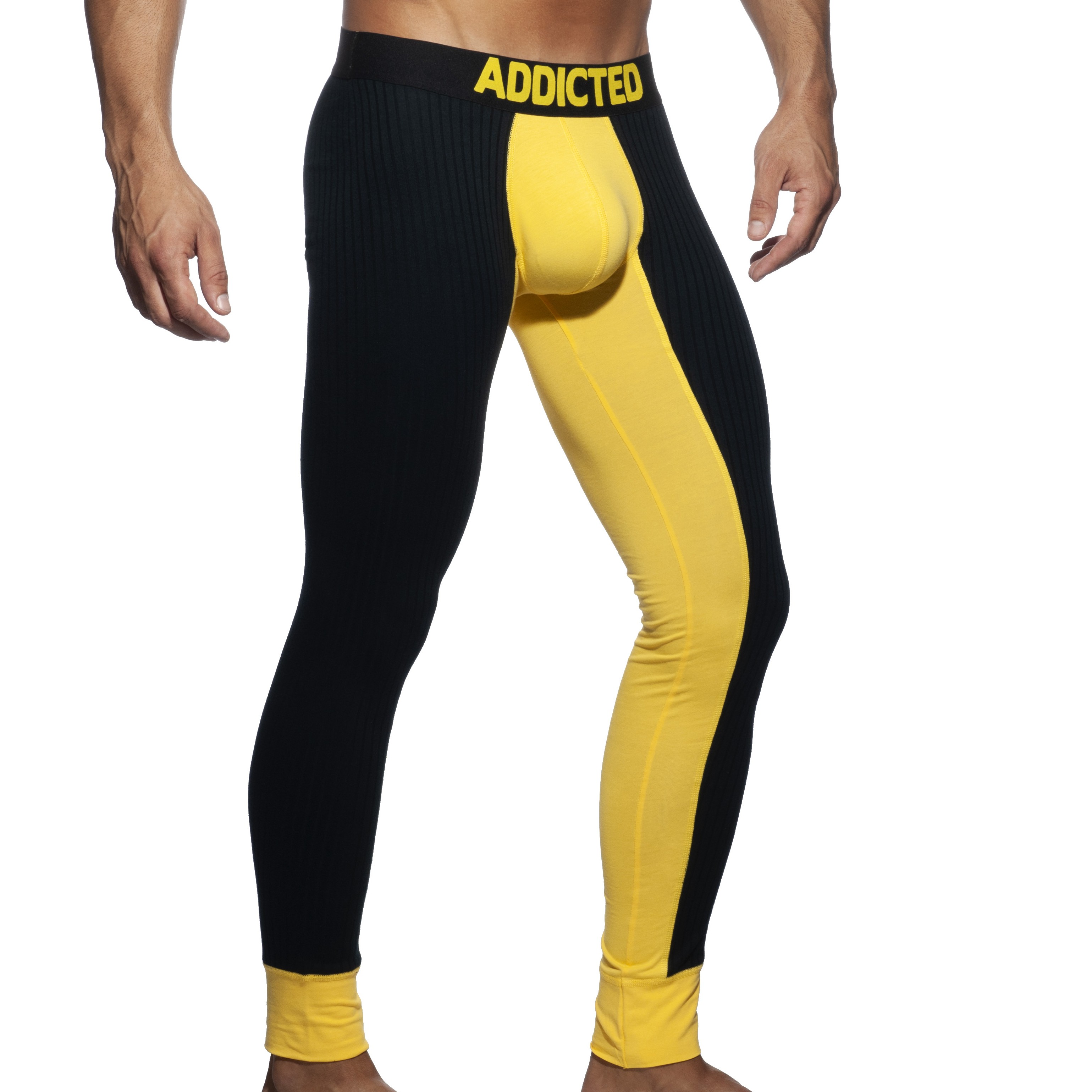 Long John RIB COMBI Noir et Jaune